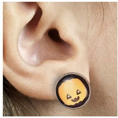 Halloween Stud Earrings - Stainless Steel