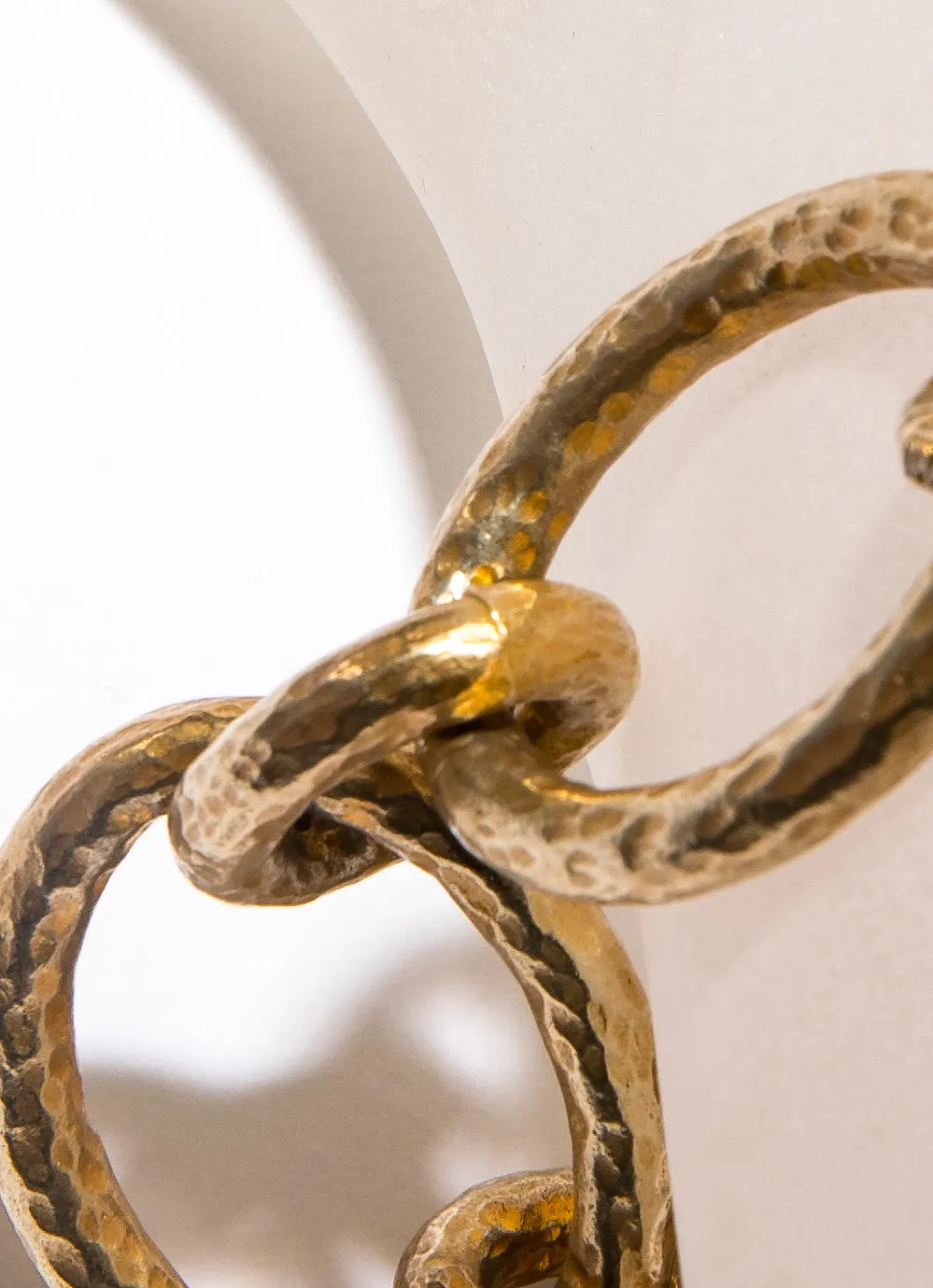 Hand Hammered Link Bracelet