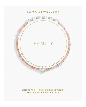 Happy Little Moments Family Bracelet in Silver