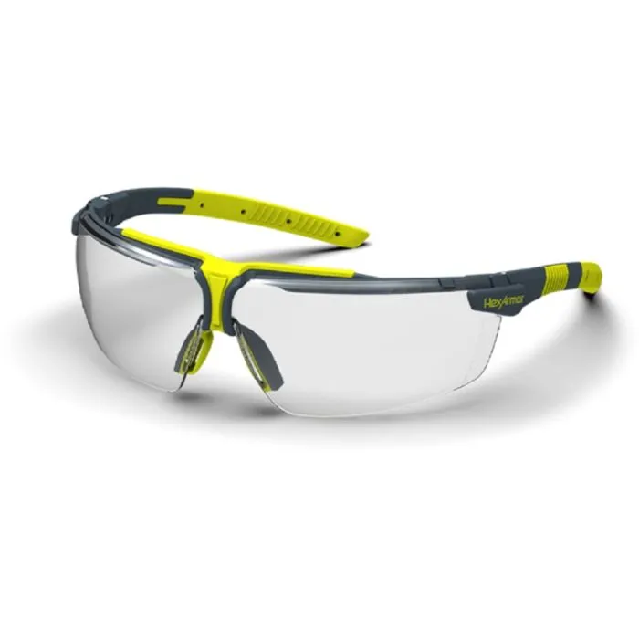 HexArmor VS300 11-19010-08 TruShield Safety Glasses, Clear  2.0, 1 Each