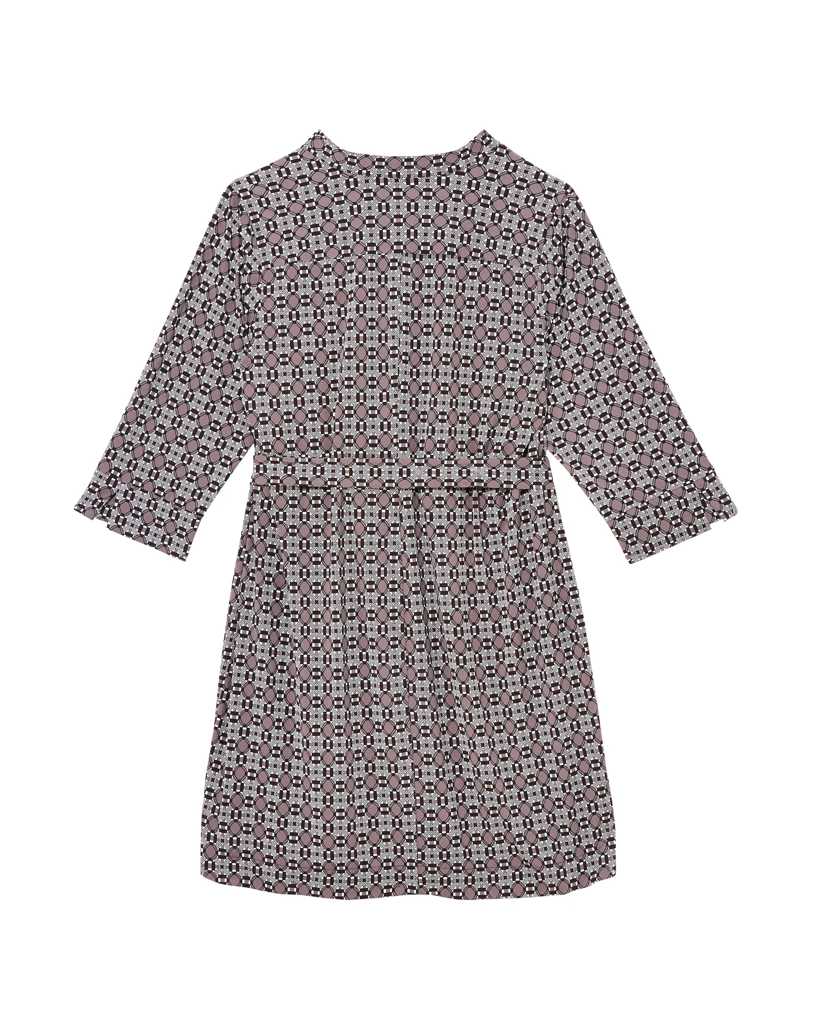 Hudson Shirt Dress | Black / Charcoal Grey