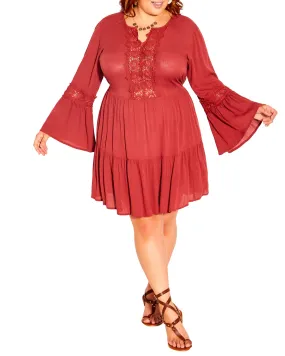 Iris Dress | Bronze