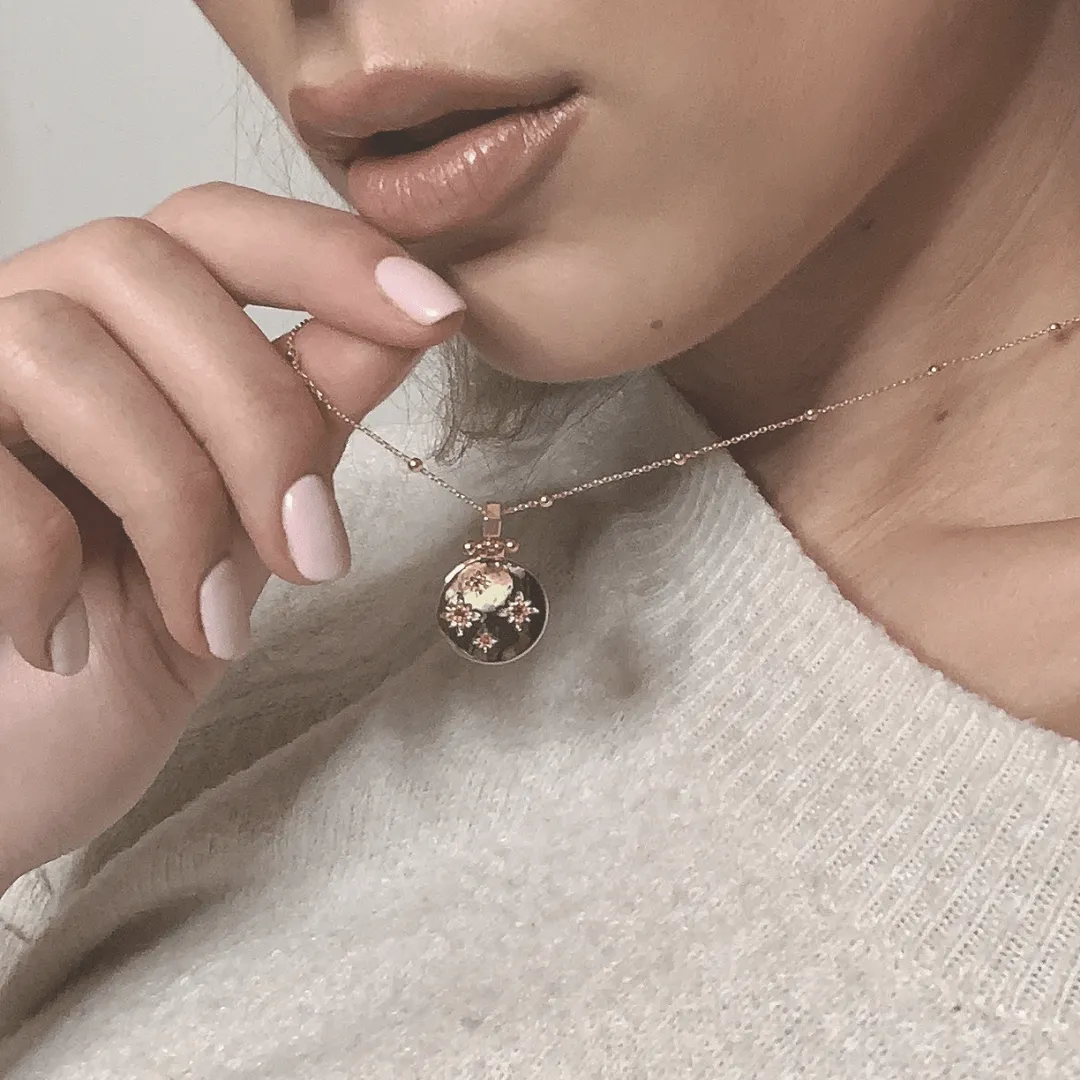 January Birthstone Necklace