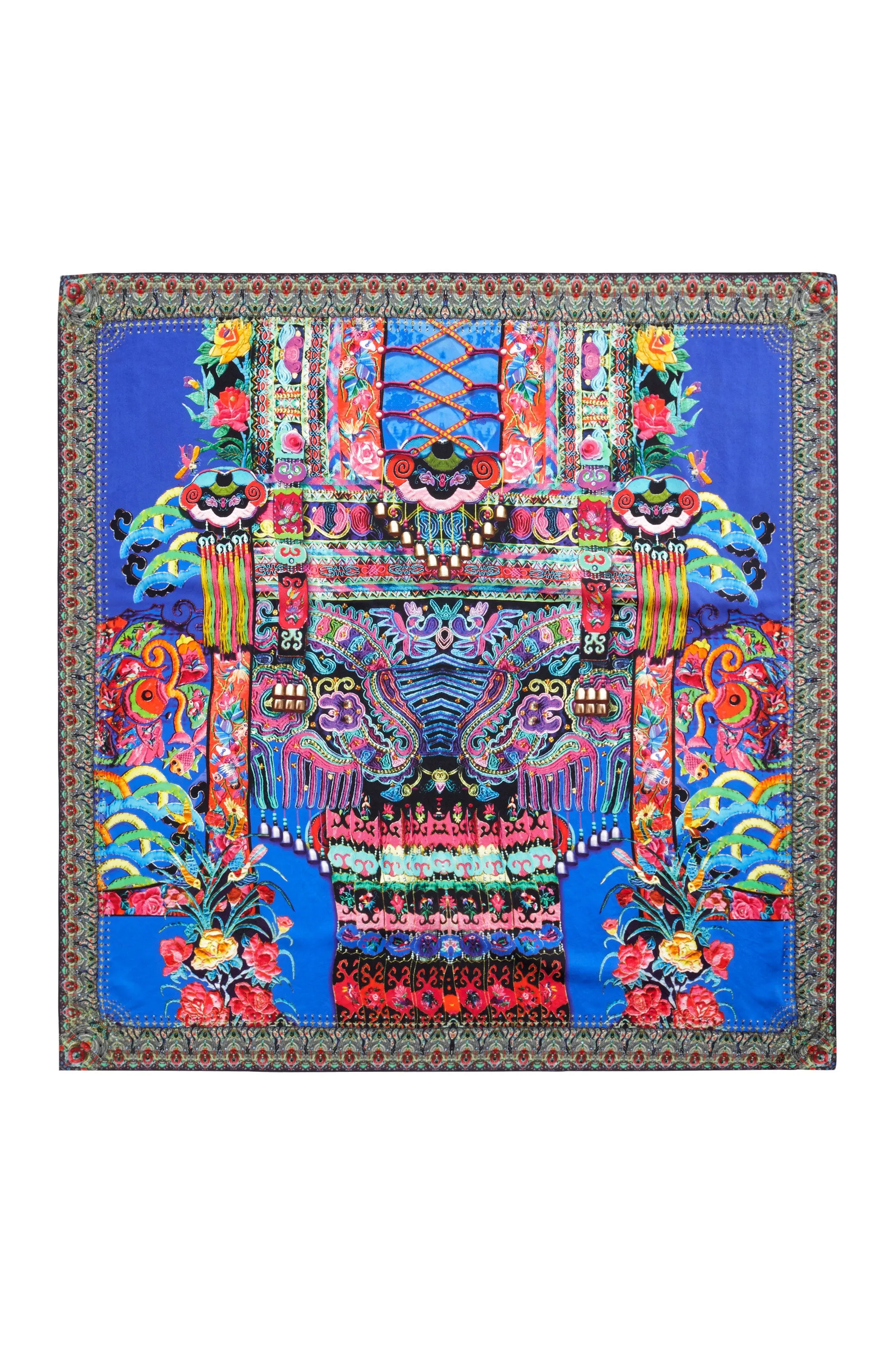 LARGE SQUARE SCARF PRETTY PRECESSION