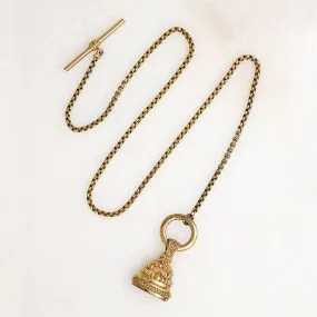 Lariat Necklace with T-Bar & Fob by Ancient Influences