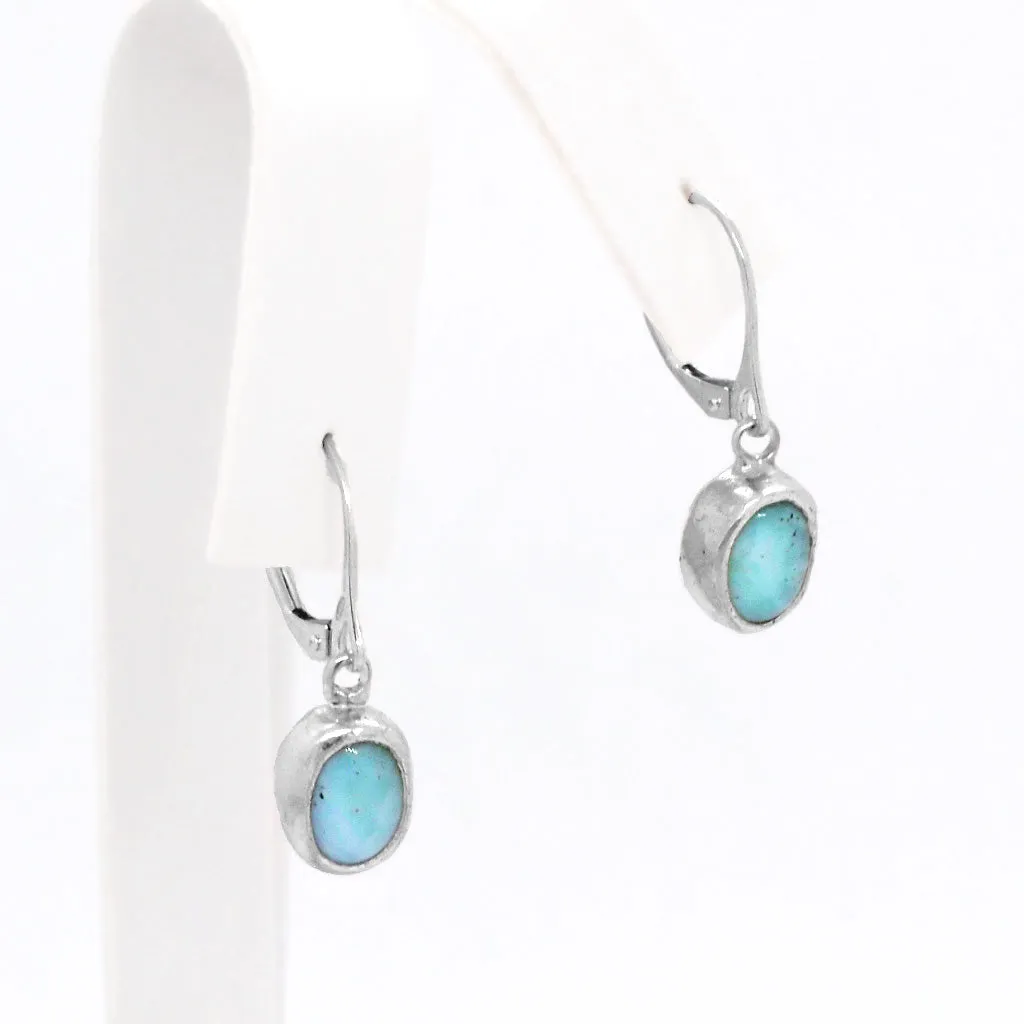 Larimar Dangle earrings