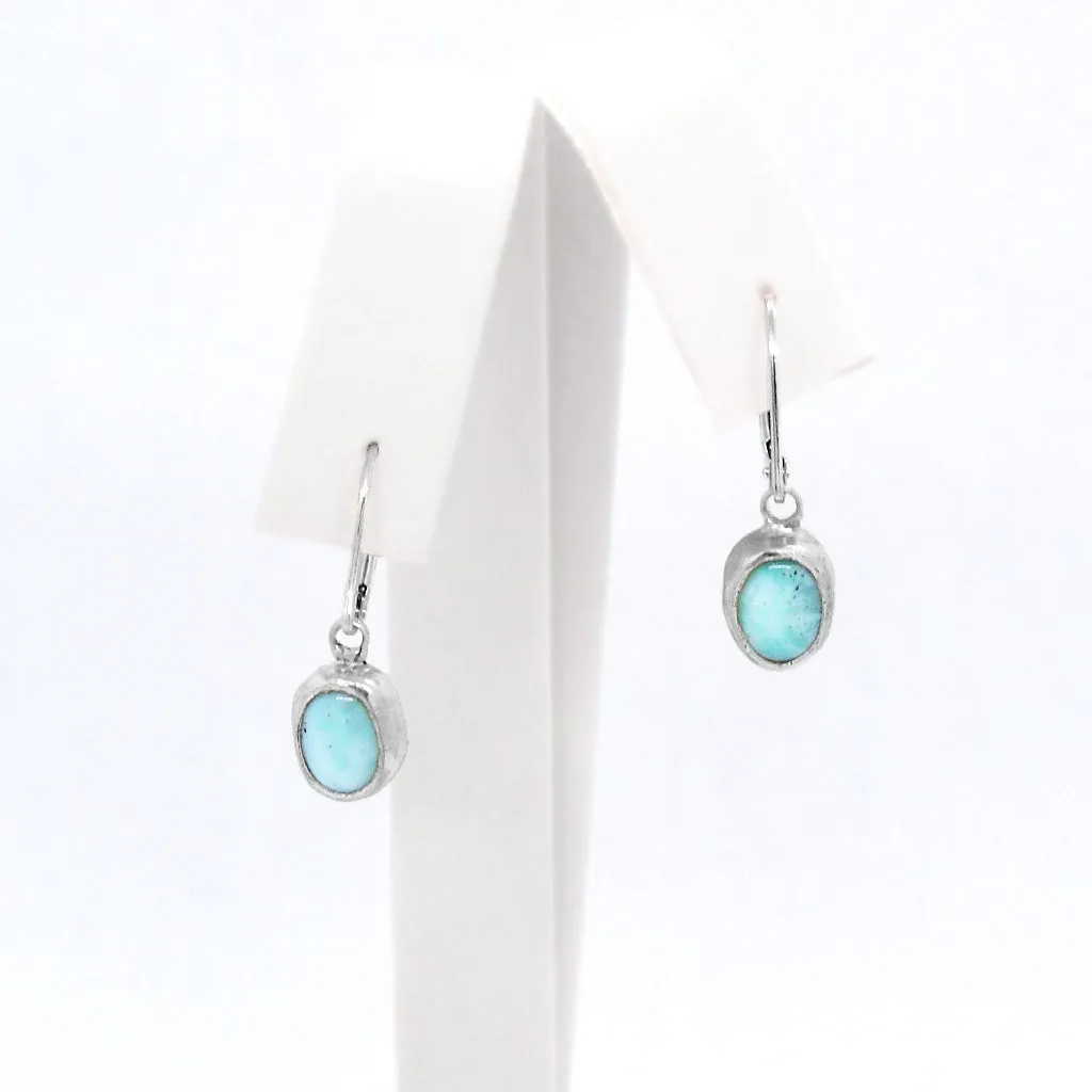 Larimar Dangle earrings