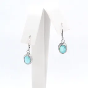 Larimar Dangle earrings