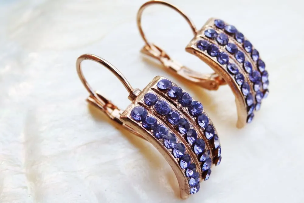 Lavender Earrings