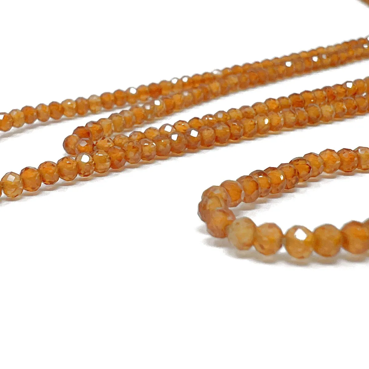 Lena Skadegard Orange Hessonite Necklace