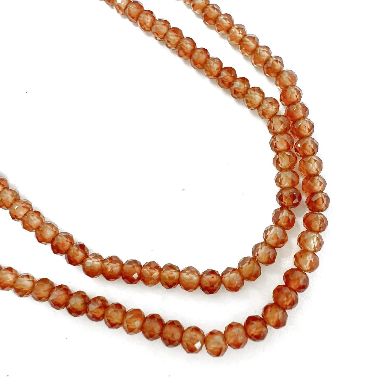 Lena Skadegard Orange Hessonite Necklace