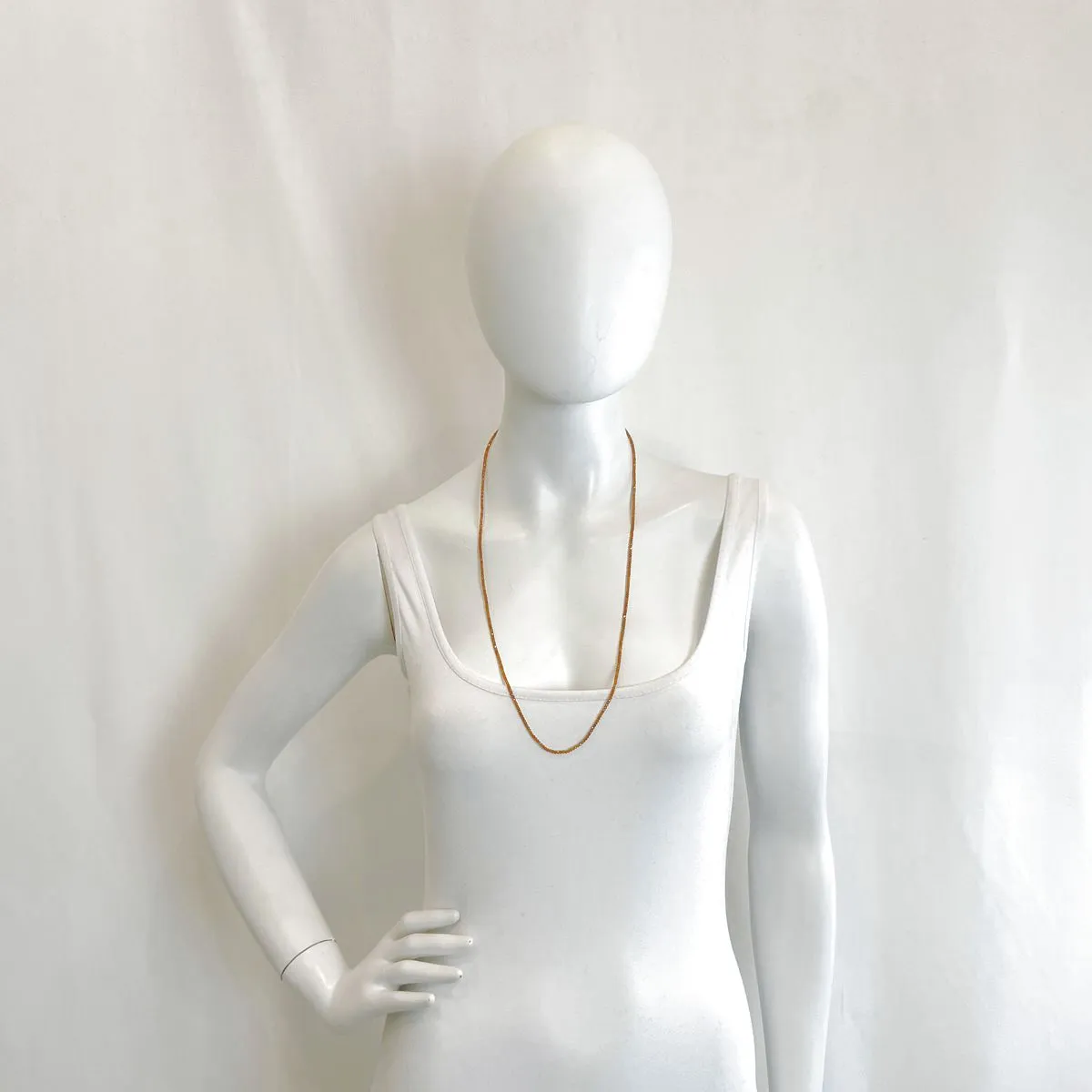 Lena Skadegard Orange Hessonite Necklace