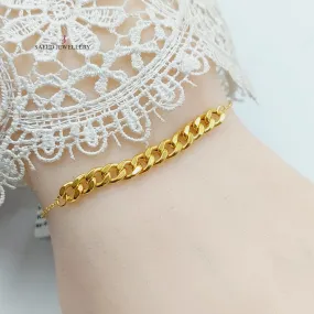 Light Cuban Links Bracelet