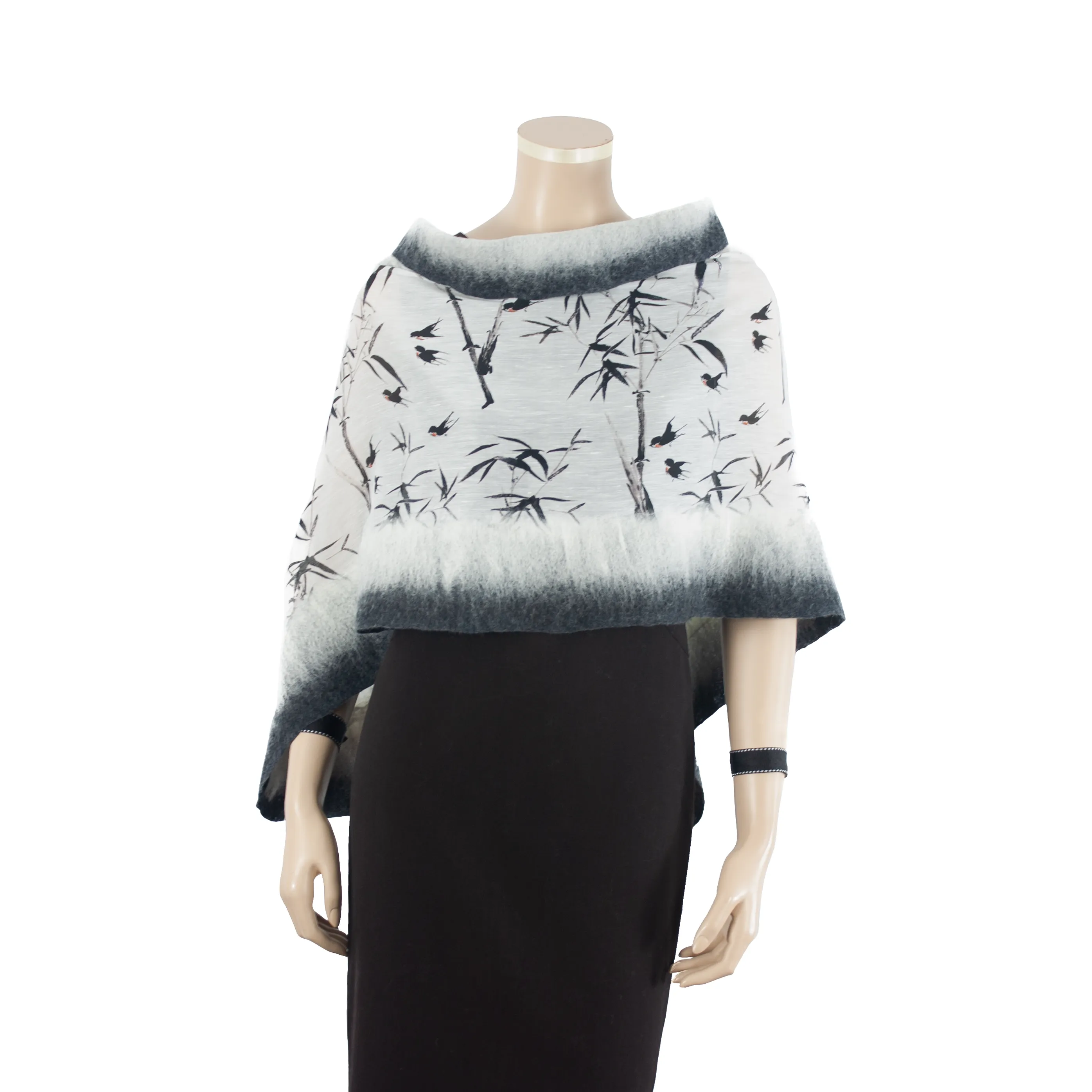 Linked  swallows scarf #140-48