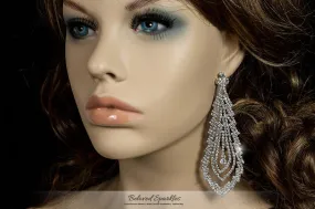 Lorna Cluster Chandelier Earrings | 107mm