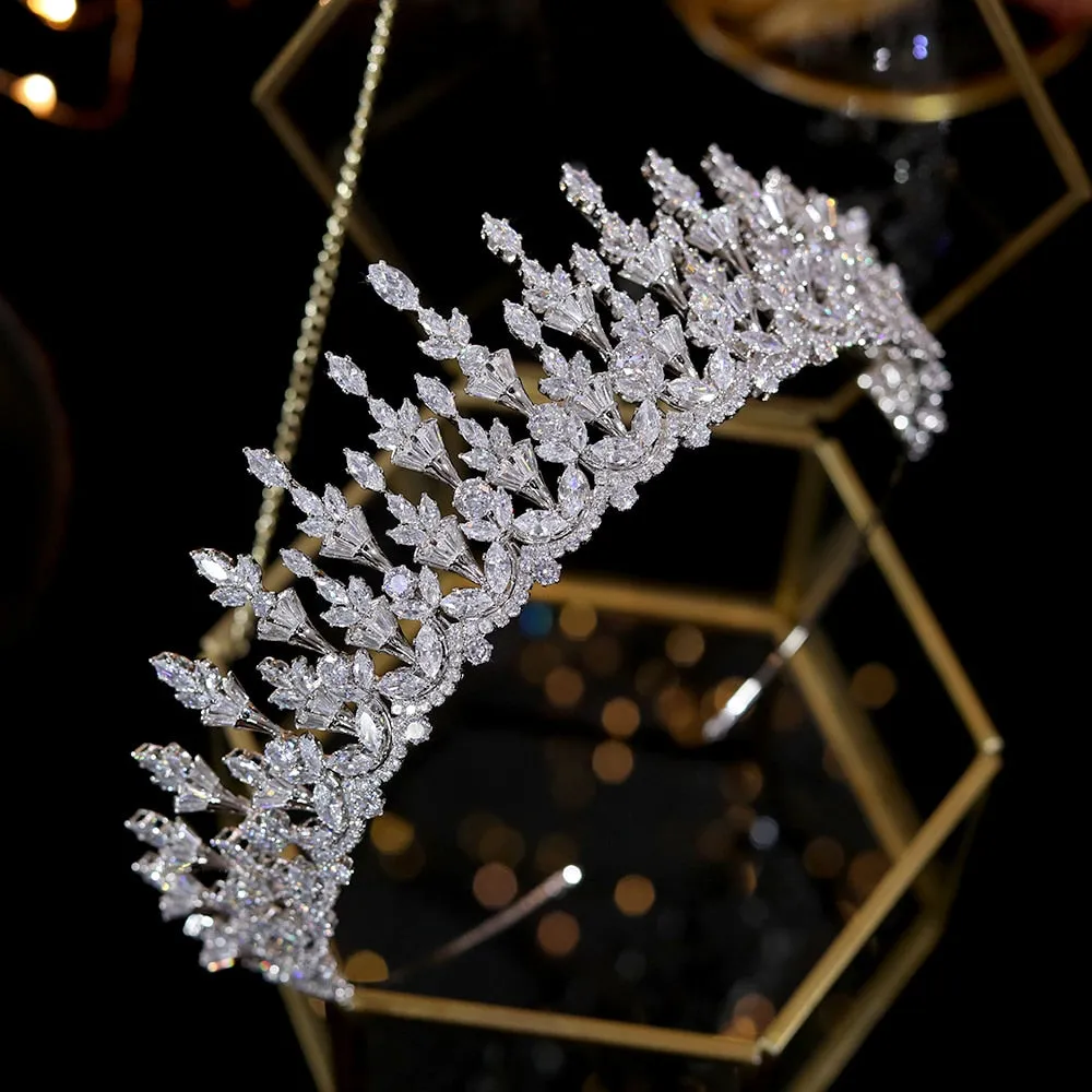 Luxury Bridal Crown Tiara