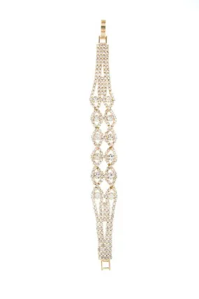 LUXURY RAINDROP PATTERN LATCH BRACELET