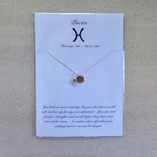 Made in Byron Bay - Zodiac Necklace - Pisces