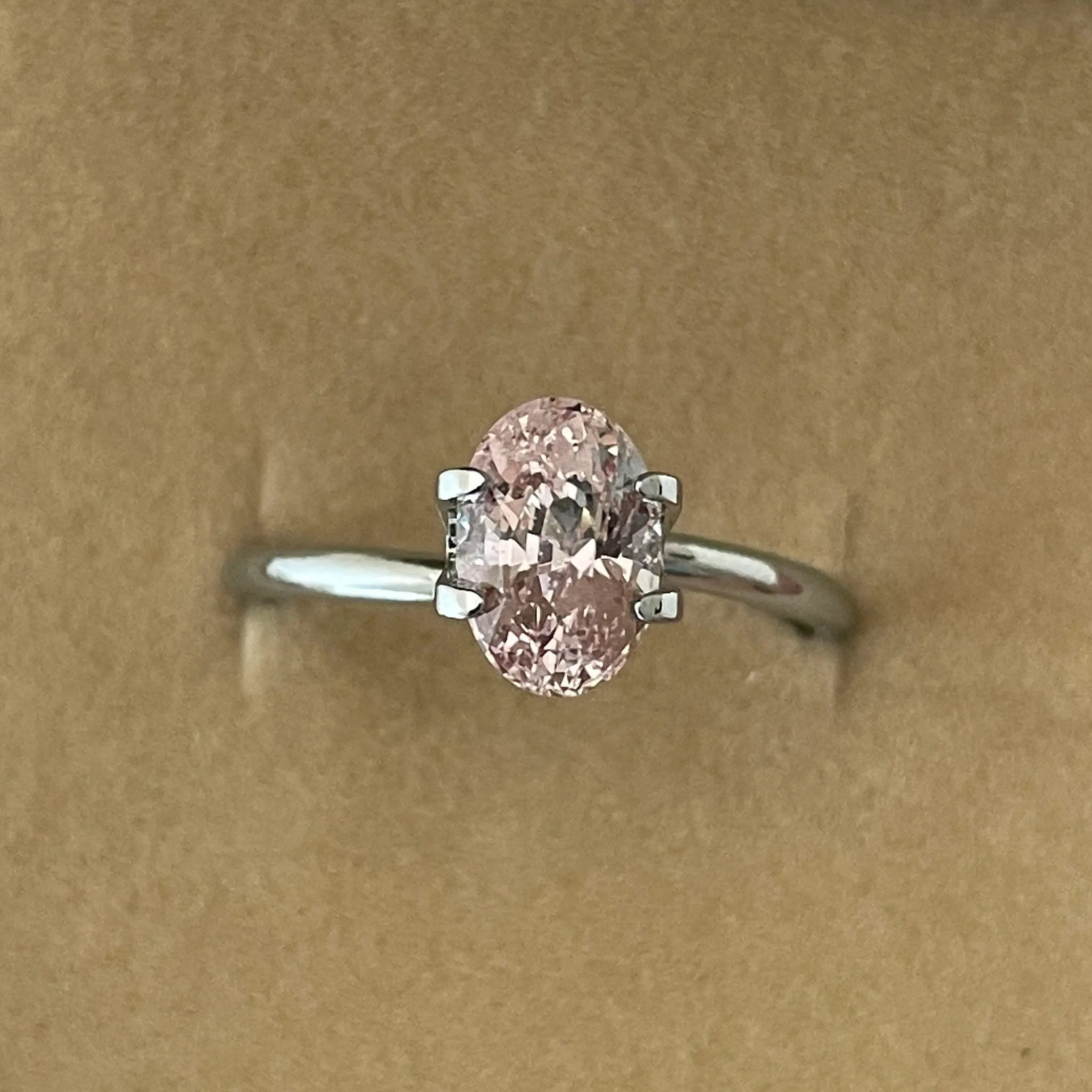 made to order engagement rings Peach Sapphire 2.04 ct online buying loose stones made to order for fiance ring, custom made gemstone rings for promise rings personalised