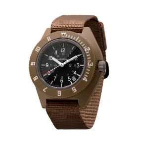 MARATHON PILOT'S WATCH WITH DATE - 41MM - TAN - NO US GOVERNMENT MARK