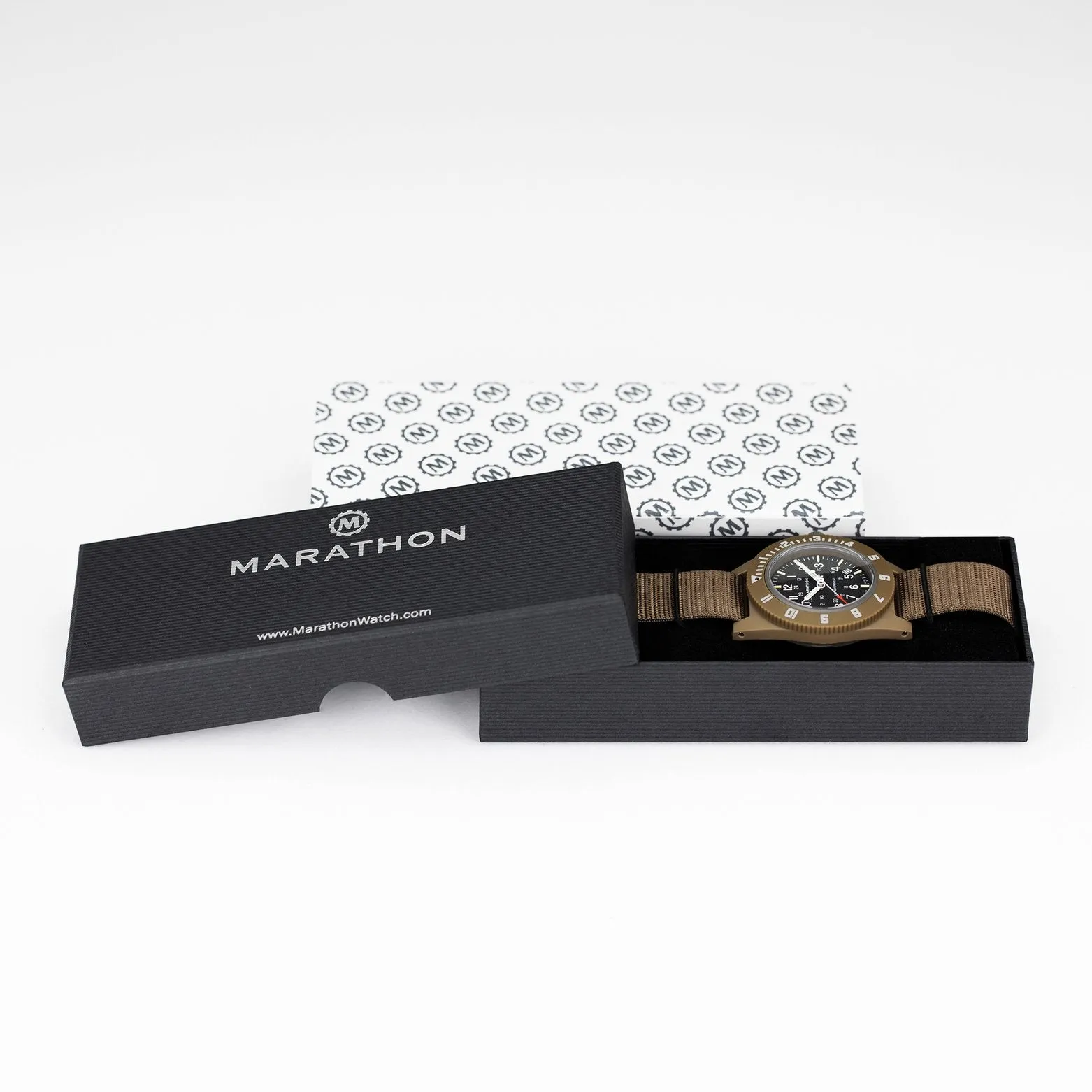 MARATHON PILOT'S WATCH WITH DATE - 41MM - TAN - NO US GOVERNMENT MARK