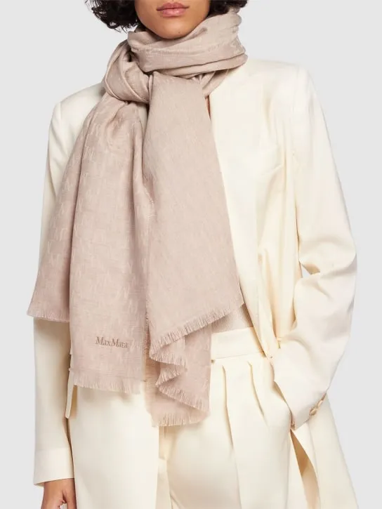 Max Mara   Magico wool scarf 