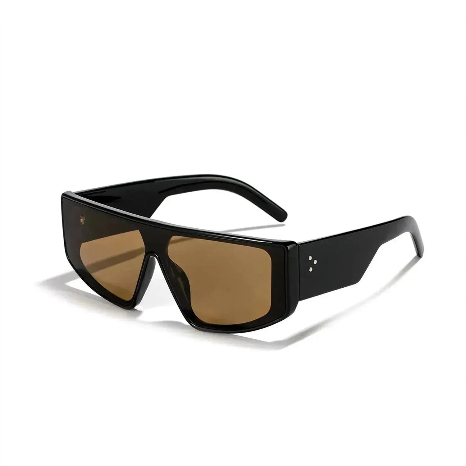 Men's Oversized One-piece Sunglasses Rivet