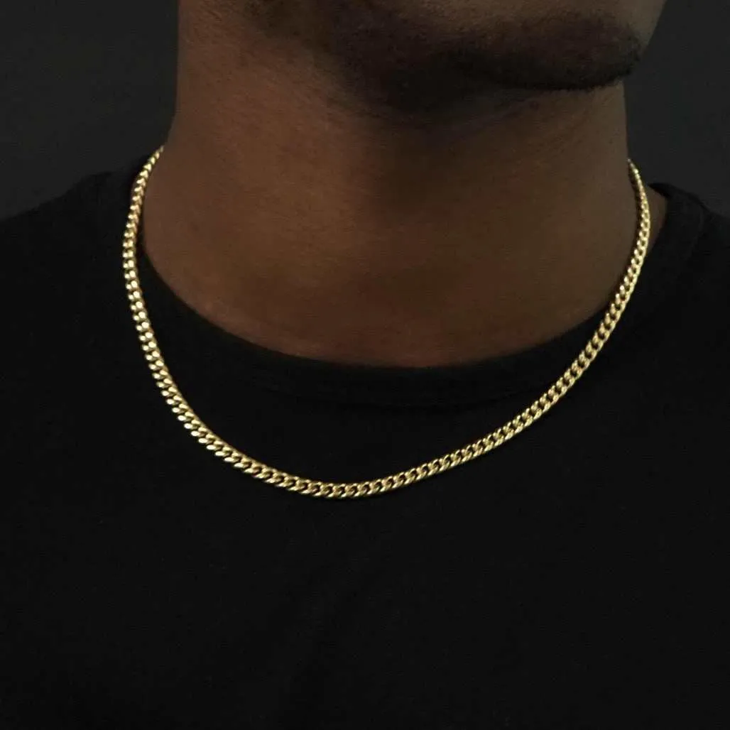 Miami Cuban Chain   Bracelet Bundle with Diamond Club Card
