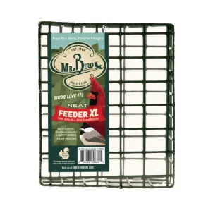 Mr. Bird Large Seed & Suet Block Cage