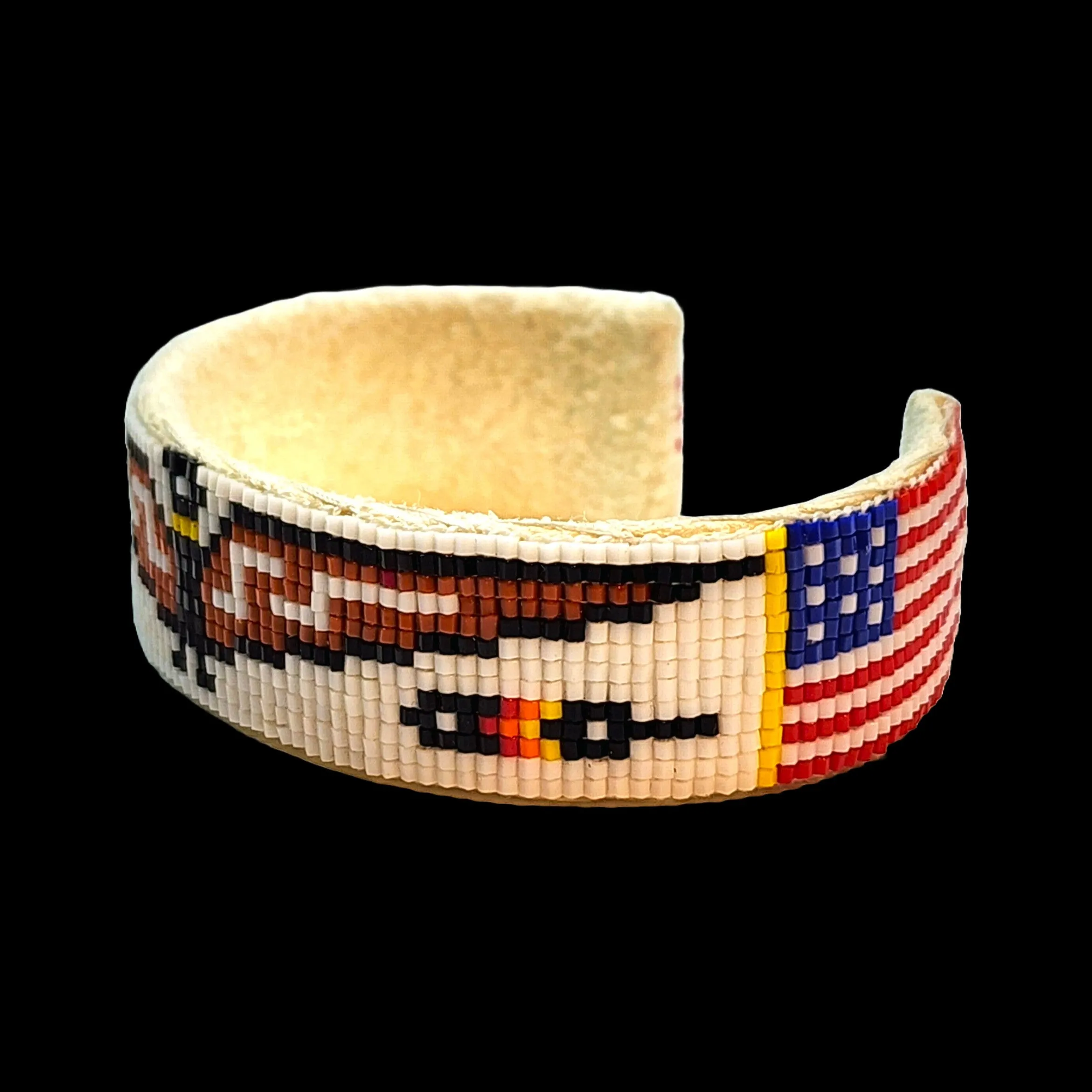 Navajo Thunderbird & Flags Bracelet