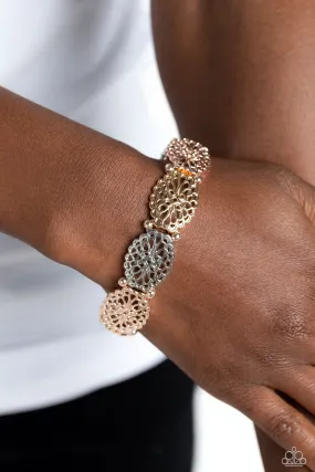 Open Door Jewelry - Curly Chic - Multi Bracelet - Paparazzi Accessories