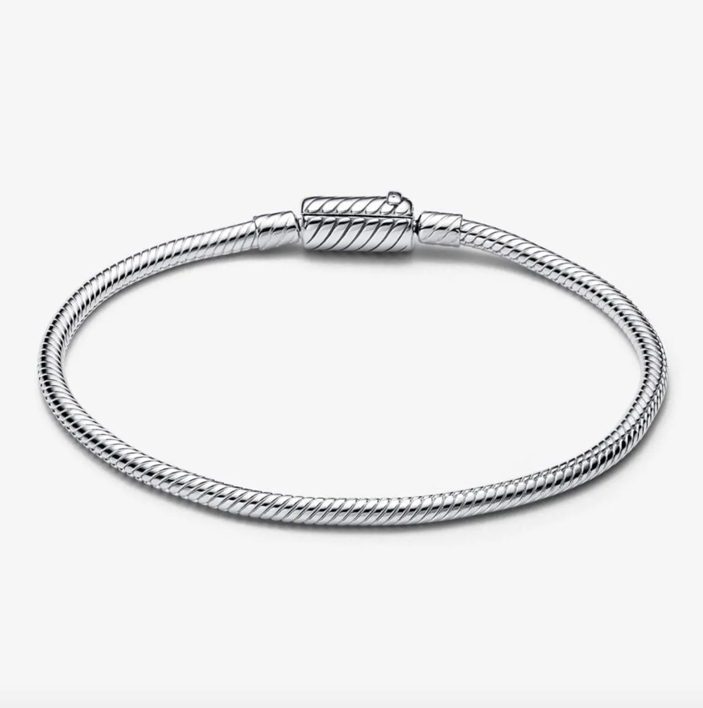 Pandora Moments Sliding Magnetic Clasp Snake Chain Bracelet