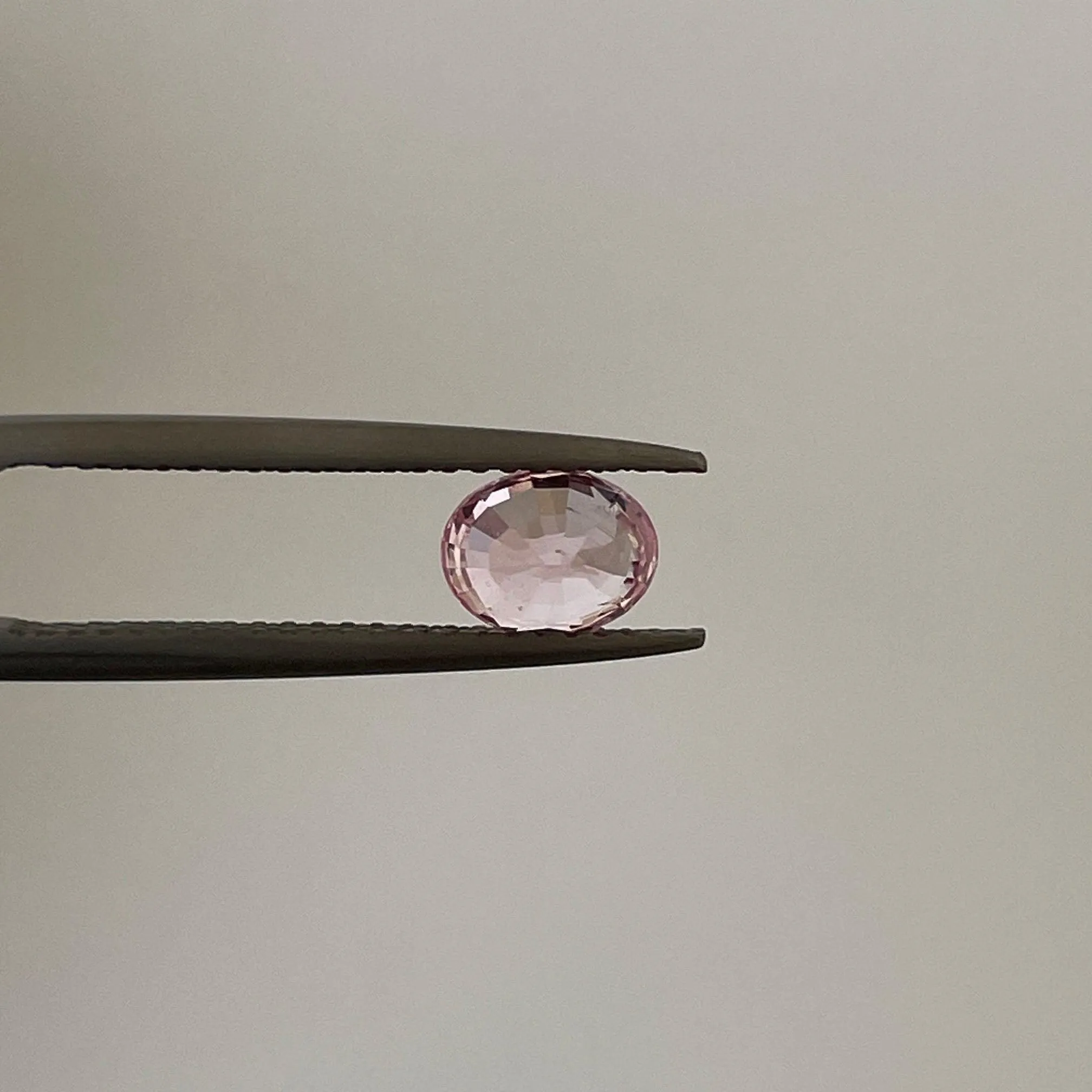 peach sapphire stone gemstone loose peach sapphire ring 1.16 ct Oval Peach Sapphire engagement ring,