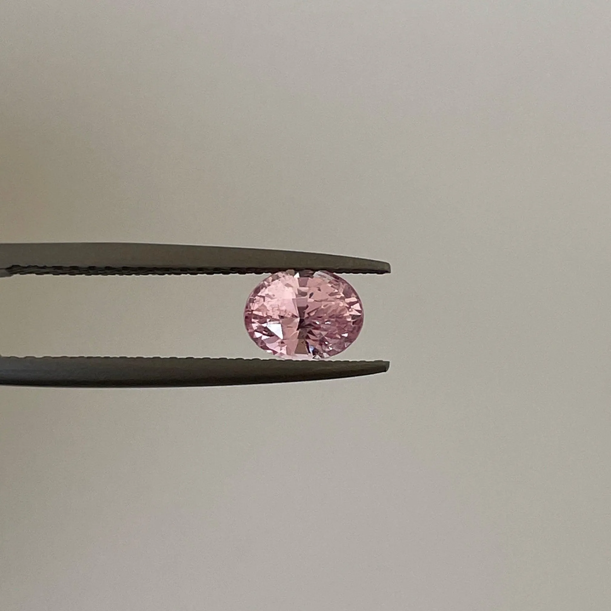 peach sapphire stone gemstone loose peach sapphire ring 1.16 ct Oval Peach Sapphire engagement ring,