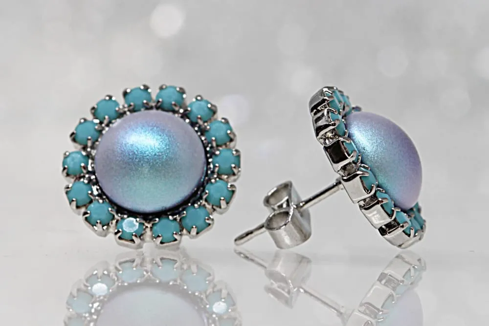 Pearl Stud Earrings