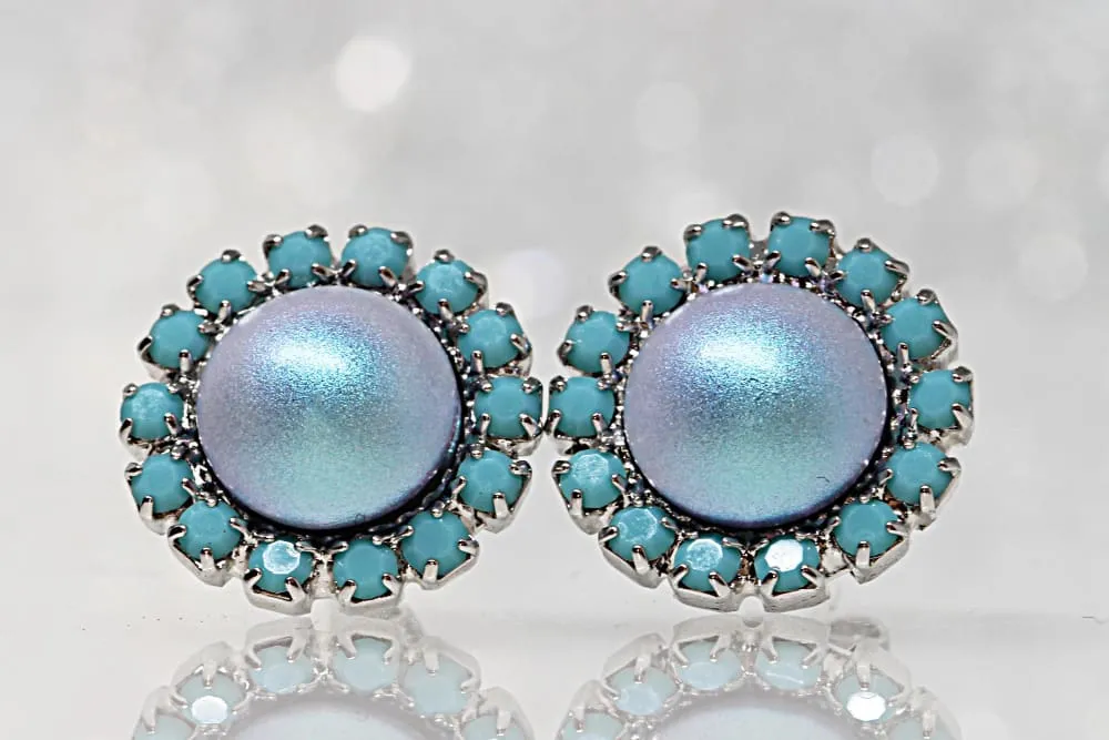 Pearl Stud Earrings