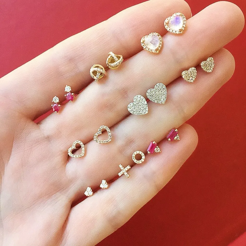 Petite XO Post Earrings
