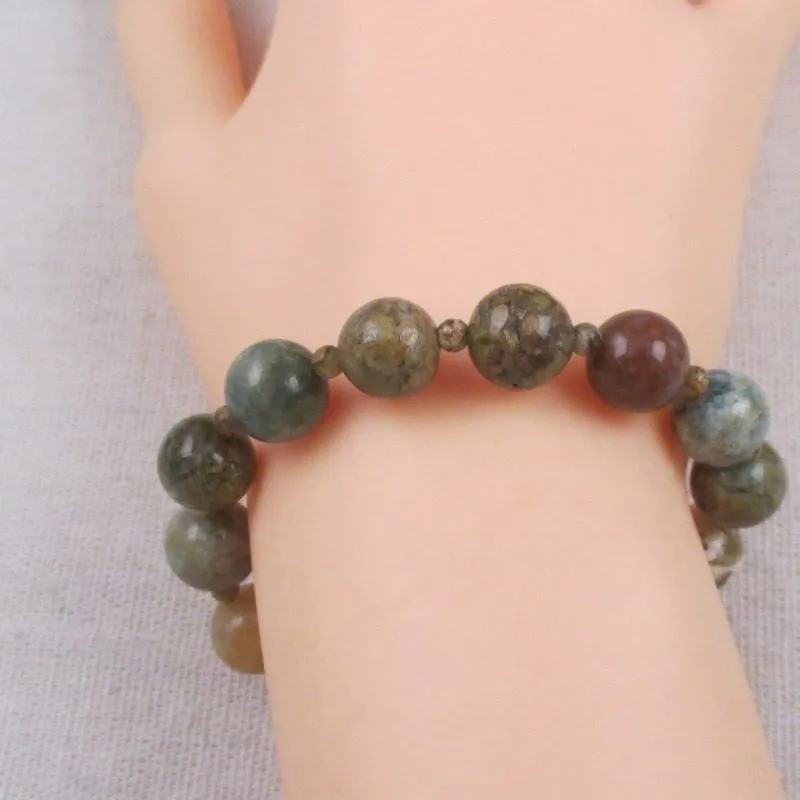 Picture Jasper Gemstone Bracelet
