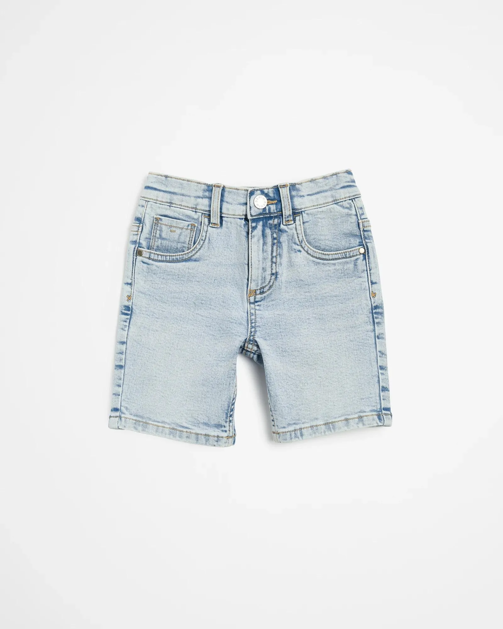 popular  Boys Denim Shorts - Light Wash