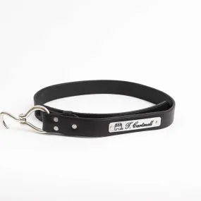Premium Black Hoof Pick Belt with Silver