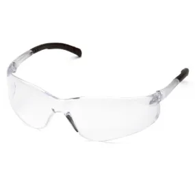 Pyramex Atoka S9110ST Safety Glasses, Clear Anti Fog Lens Clear Temples, One Size, 1 Each