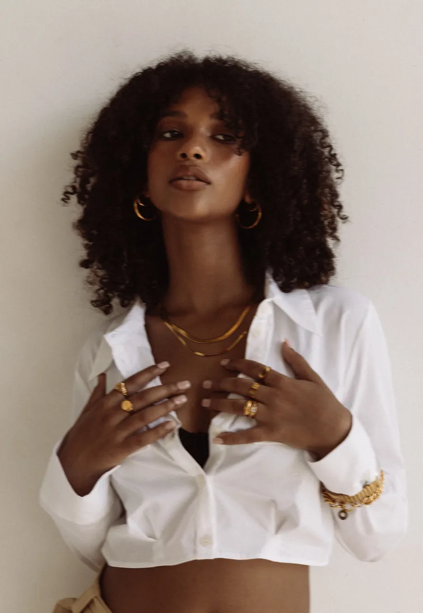 Python Necklace | Gold