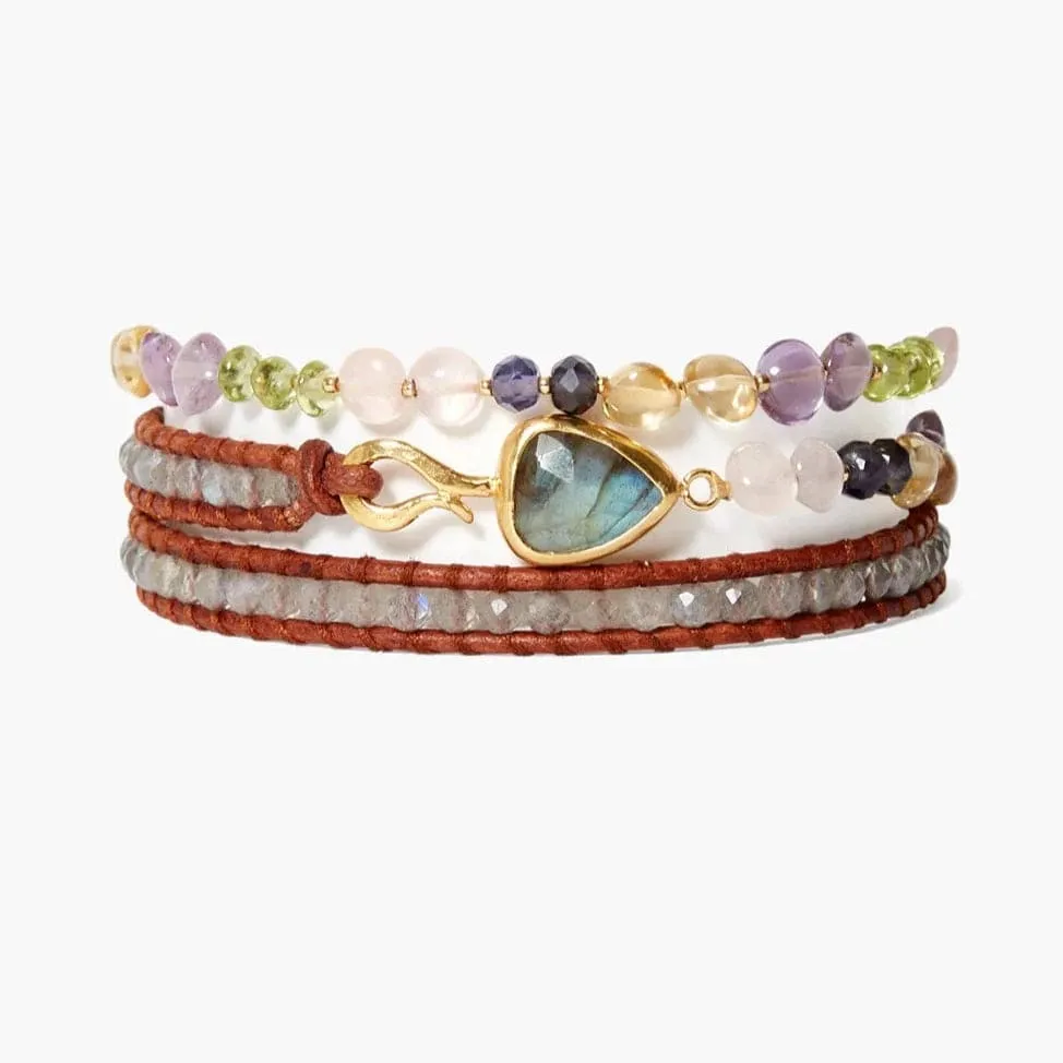 Rahel Wrap Bracelet Multi Mix