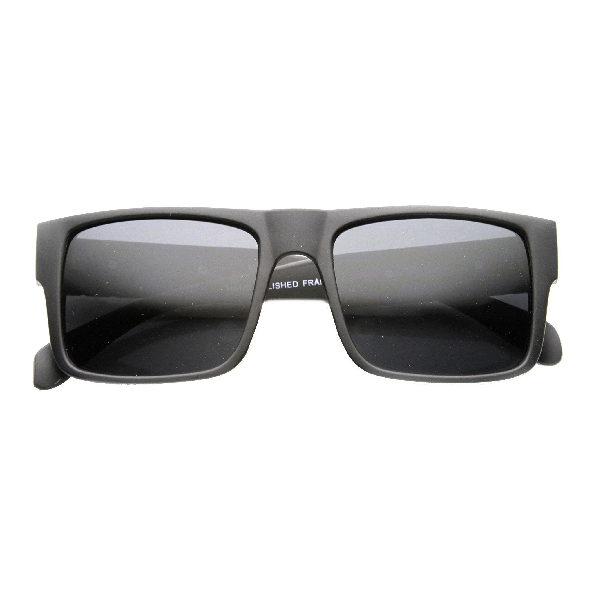 Retro Flat Top Watch Link Temple Aviator Sunglasses 9649