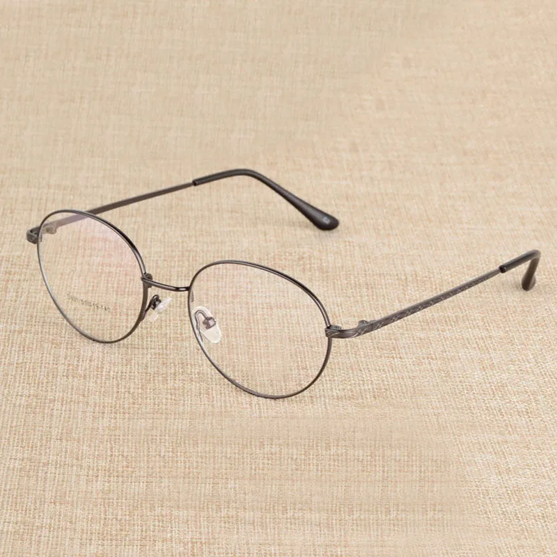 Reven Jate Unisex Full Rim Round Alloy Eyeglasses J801