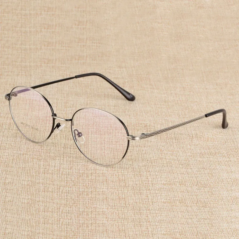 Reven Jate Unisex Full Rim Round Alloy Eyeglasses J801