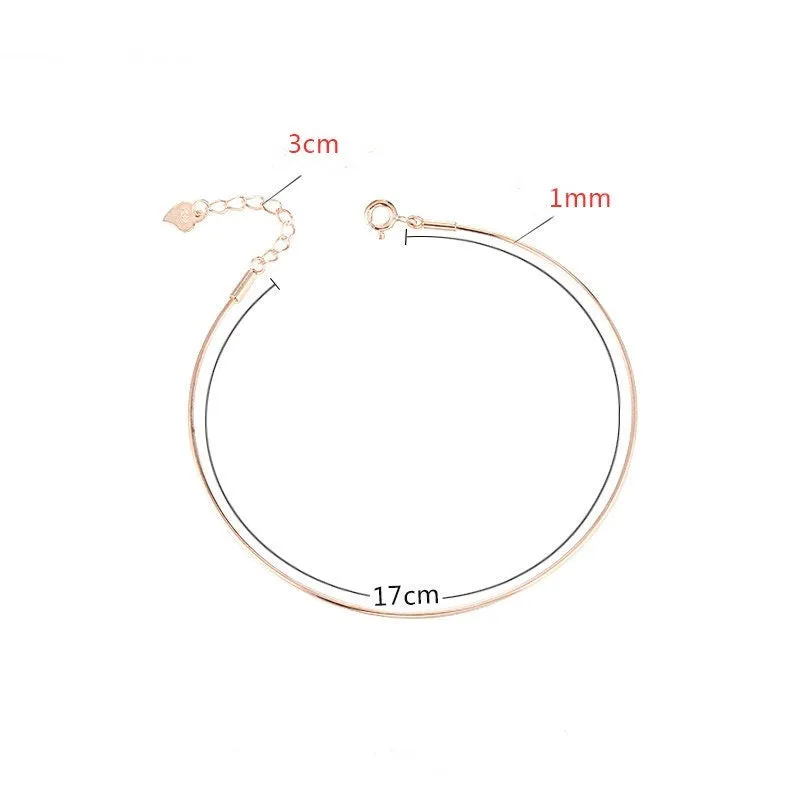 Screw Base Bangle Mount Bracelet Setting Sterling Silver White Gold Fine 925 17сm For Pearl Bead Adjustable No Prongs DIY Jewelry Wholesale