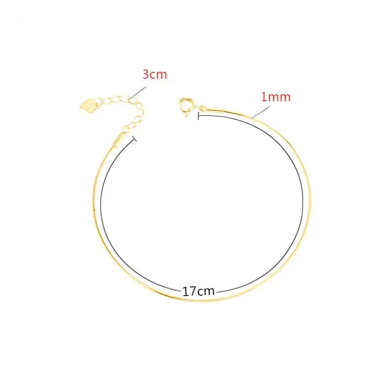 Screw Base Bangle Mount Bracelet Setting Sterling Silver White Gold Fine 925 17сm For Pearl Bead Adjustable No Prongs DIY Jewelry Wholesale