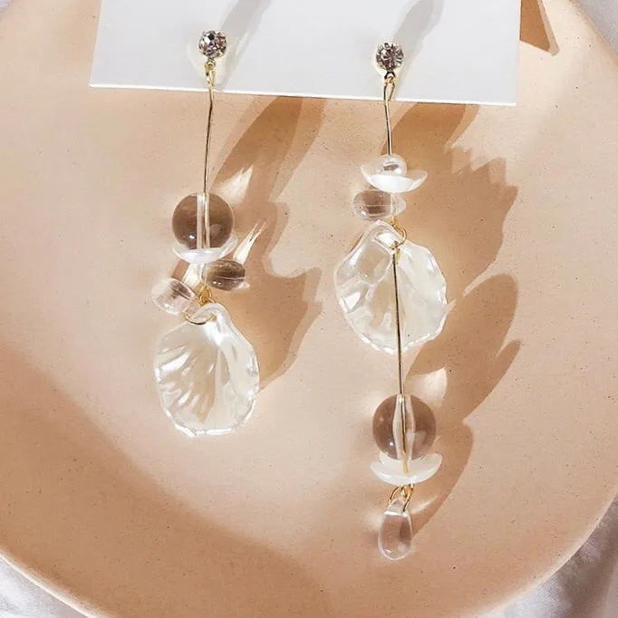 Sea Shore Breeze Asymmetric Earrings - LAST CHANCE!