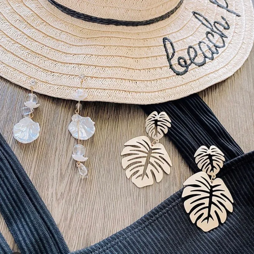Sea Shore Breeze Asymmetric Earrings - LAST CHANCE!